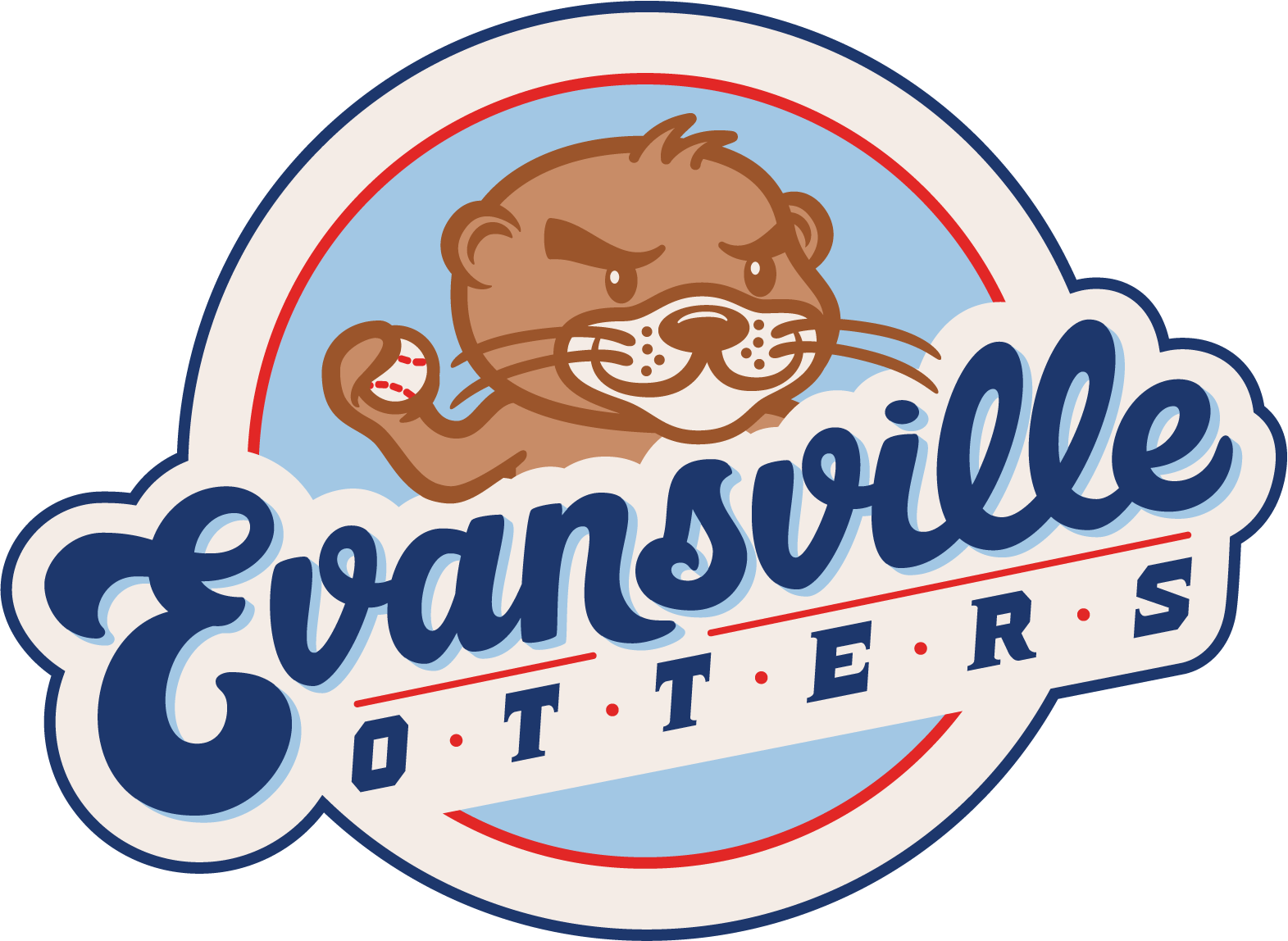 Evansville Otters Logo